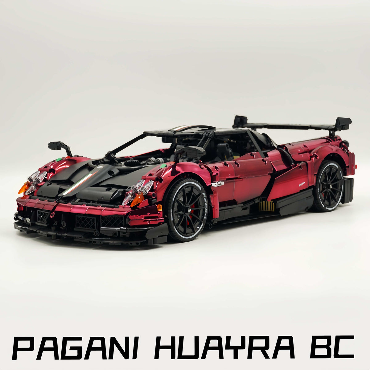1: 8 Pagani Huayra BC Mirror Electroplating Customized Ultimate Edition (4708 Pcs)