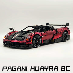 1: 8 Pagani Huayra BC Mirror Electroplating Customized Ultimate Edition (4708 Pcs)