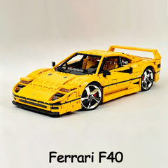 1:8 The Ultimate Ferrari F40 Supercar | The Ultimate Collectible (4026 PCS) - BAV BRICK