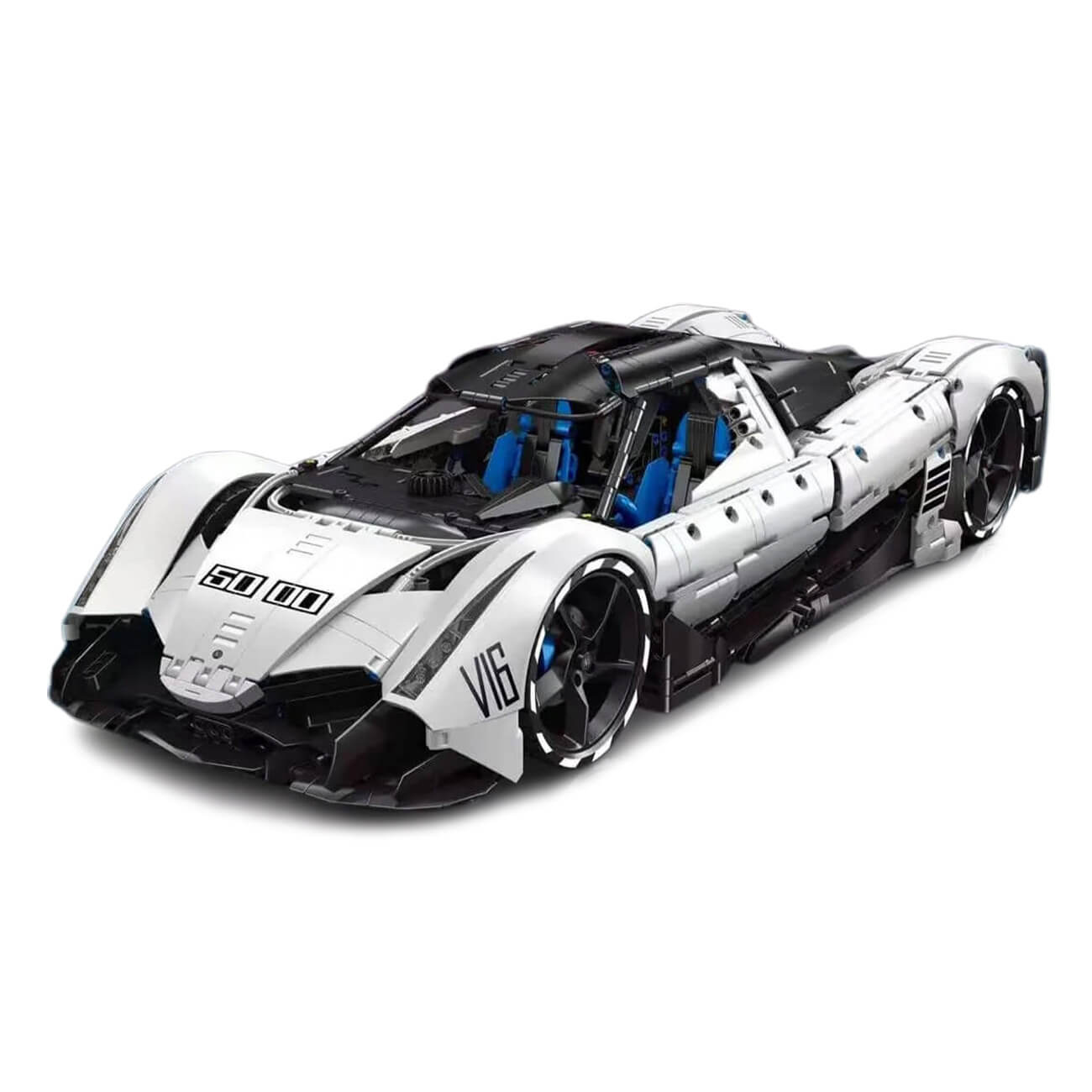 1:8 Devel sixteen V16 | Officially licensed (4016PCS) - BAV BRICK