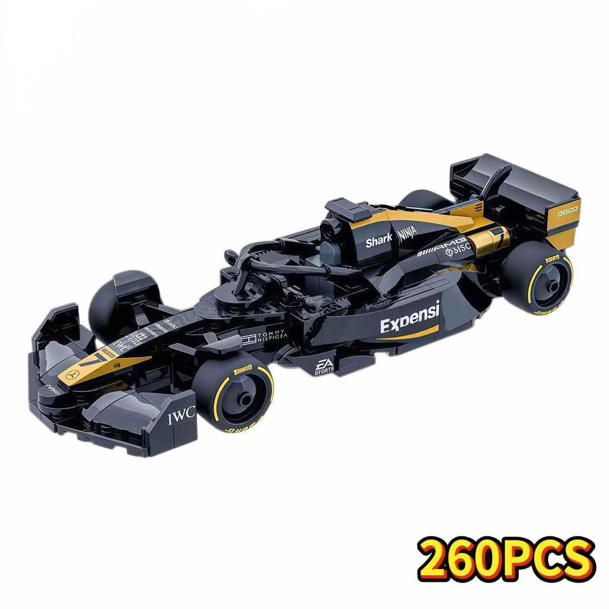 APXGP F1 Car | Includes a Complete Set of Stickers (260Pcs)