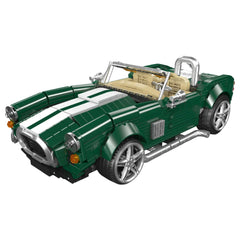 American V8 Classic Roadster |  Vintage Open-Top Sports Car | 1:14 Scale | 1198 PCS - BAV BRICK