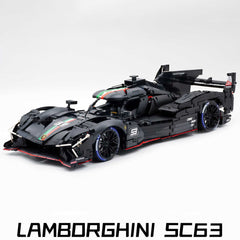 1:8 The Ultimate Lamborghini SC63 | Matte Black Custom Edition (3771 PCS)