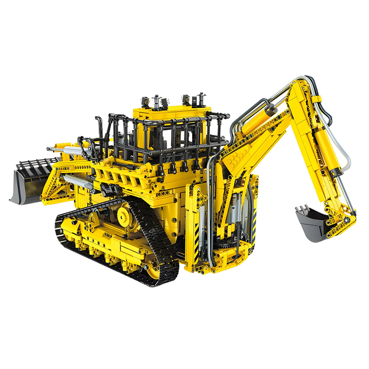 REMOTE CONTROLLED PNEUMATIC BACKHOE LOADER (3960 PCS)