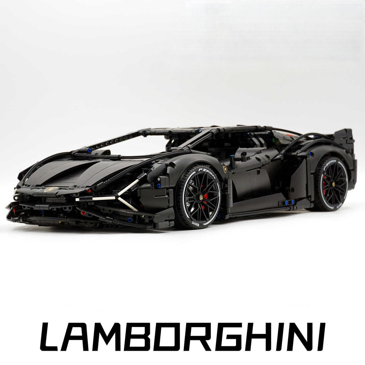 1: 8 Lamborghini Sian Black Special Edition (3696 PCS)