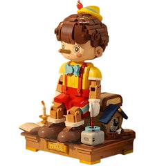 Pinocchio Building Blocks | Classic Fairy Tale Puppet Model