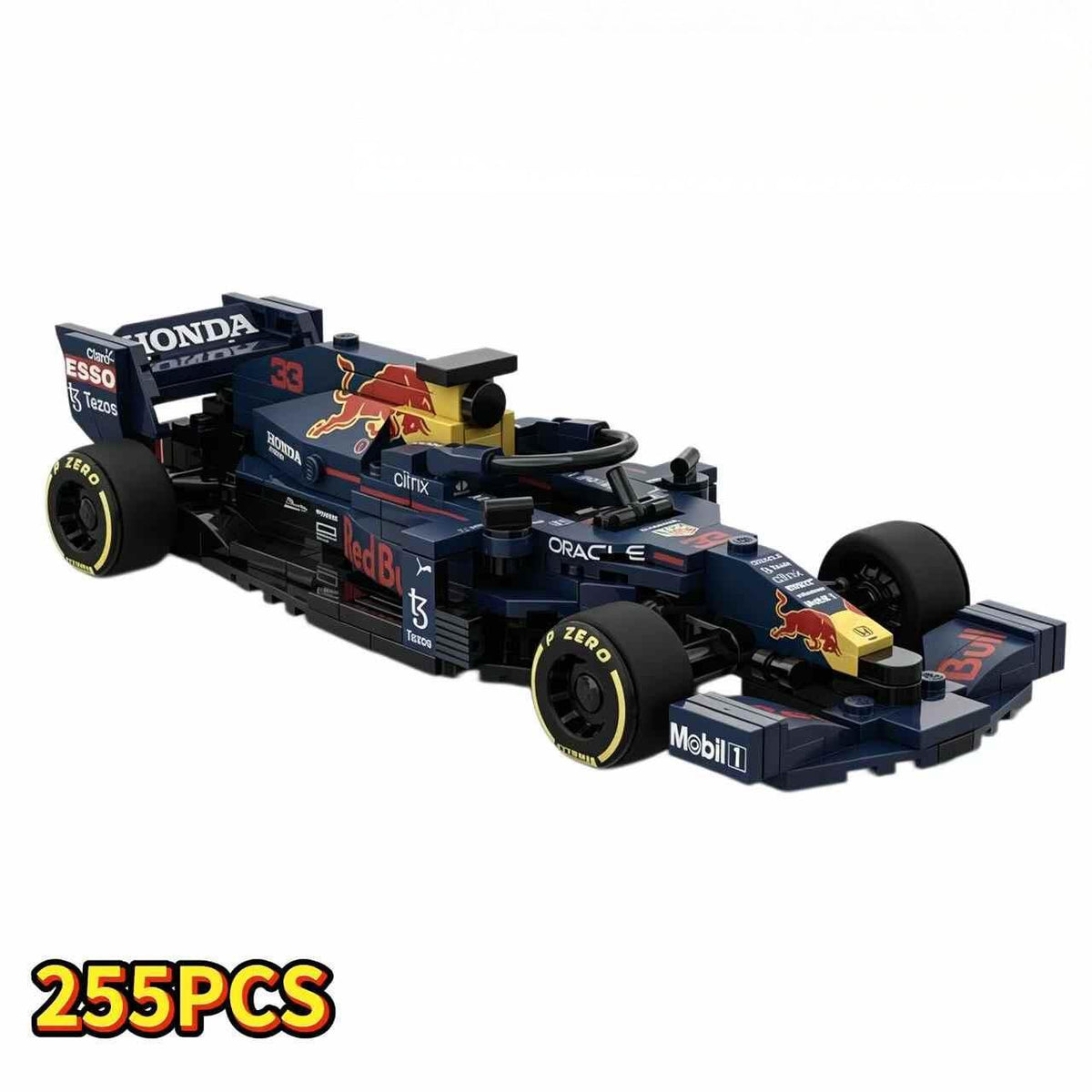 1:24 Red Bull RB16B F1 Car  | Includes a Complete Set of Stickers (255Pcs)
