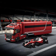 Ferrari F1 Race Car and Transporter Set | 2135 PCS