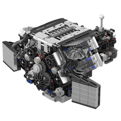 Twin Turbo W12 German Engine (870 Pcs)