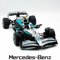 1:8 Mercedes-Benz Abu Dhabi W15 F1 Racing Car (1912 Pcs)