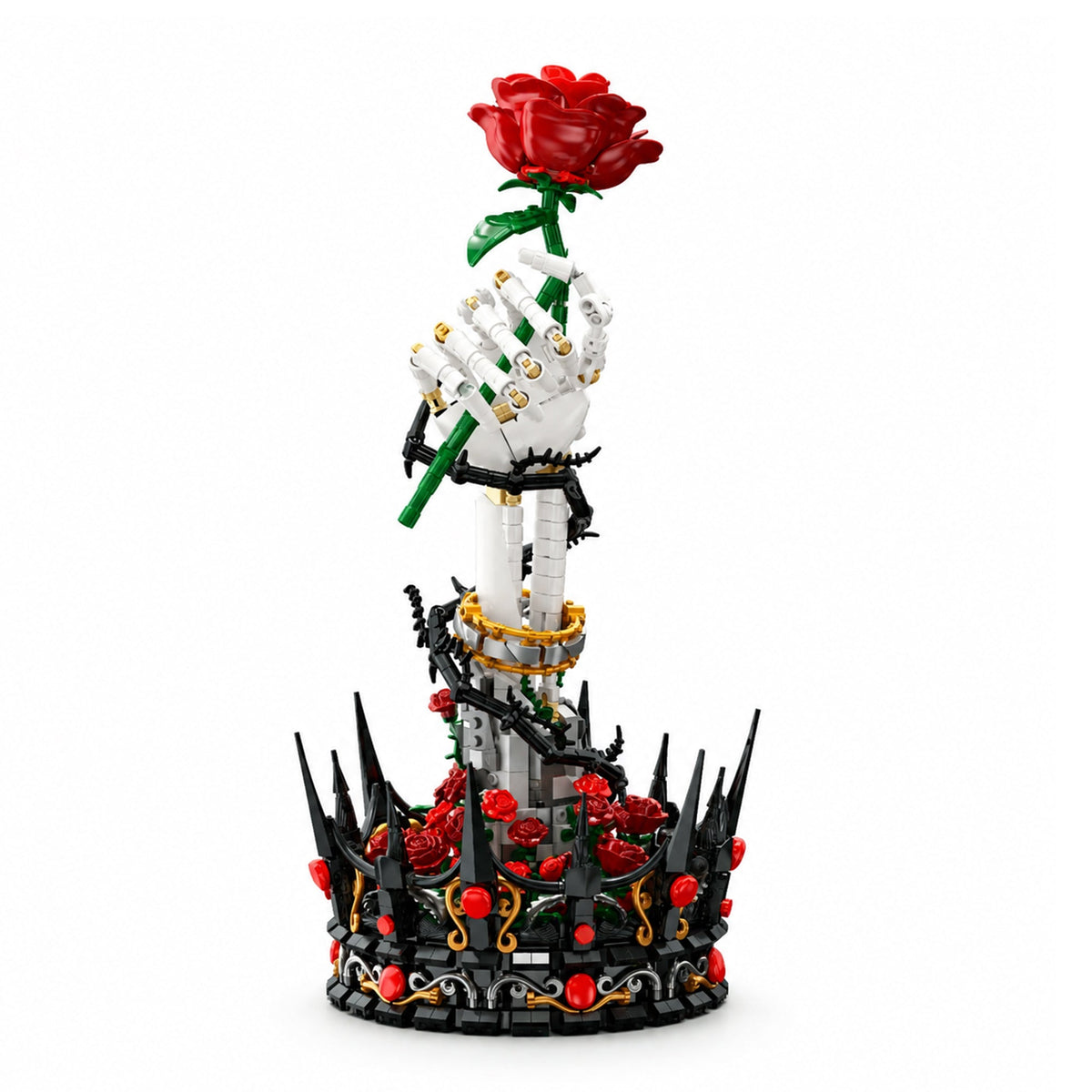 Skeletal Hand Rose Sculpture | 1,613 PCS