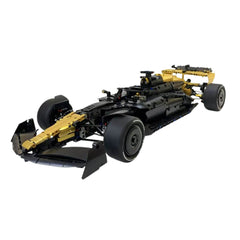 1:8 Brad Pitt No.7 Black Gold F1 | Remote Controlled Grand Prix Machine (1900pcs)