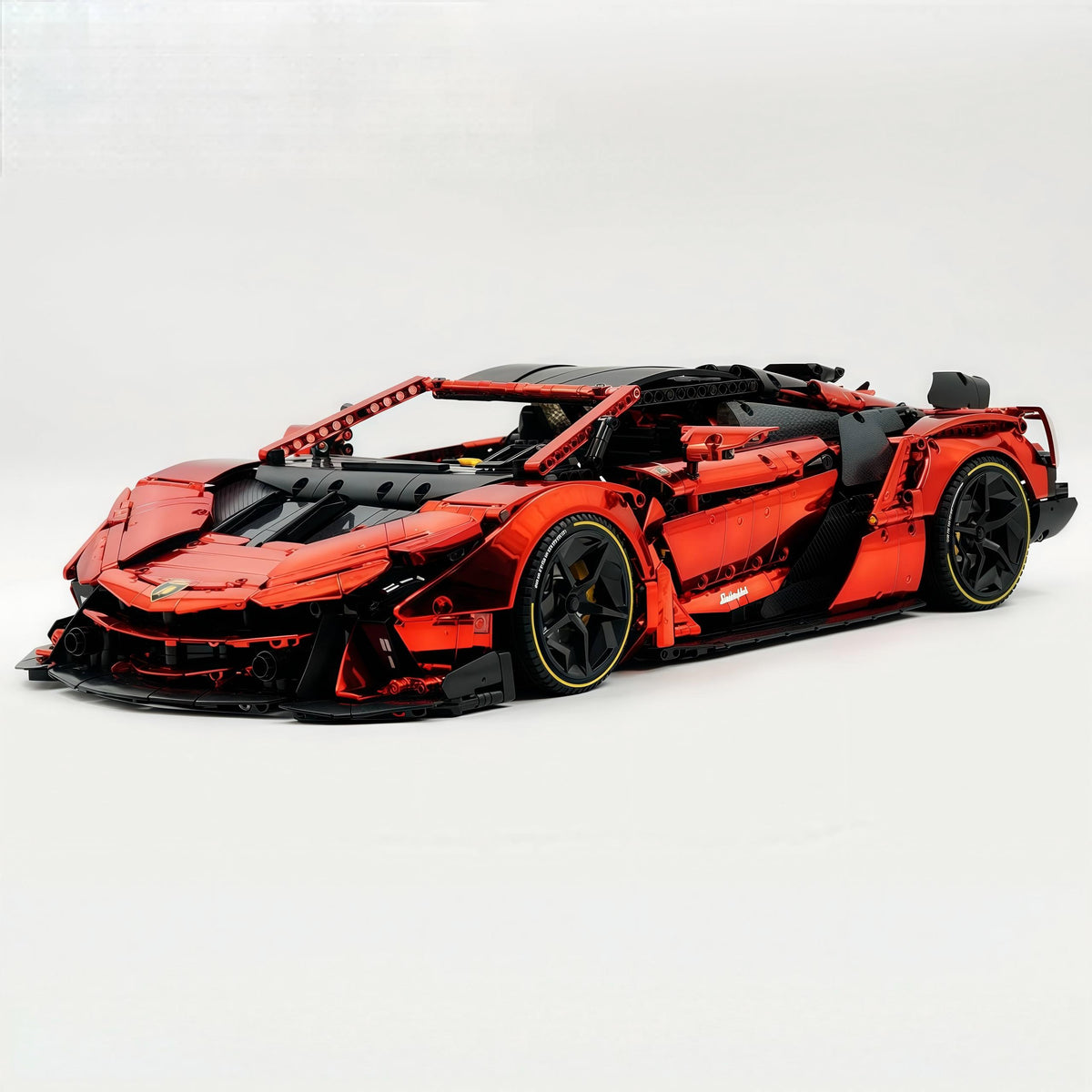 Lamborghini One Off 1:8 : Auténtica, cabriolet motorisé à mode commutable | Édition personnalisée plaquée rubis (3392 exemplaires)
