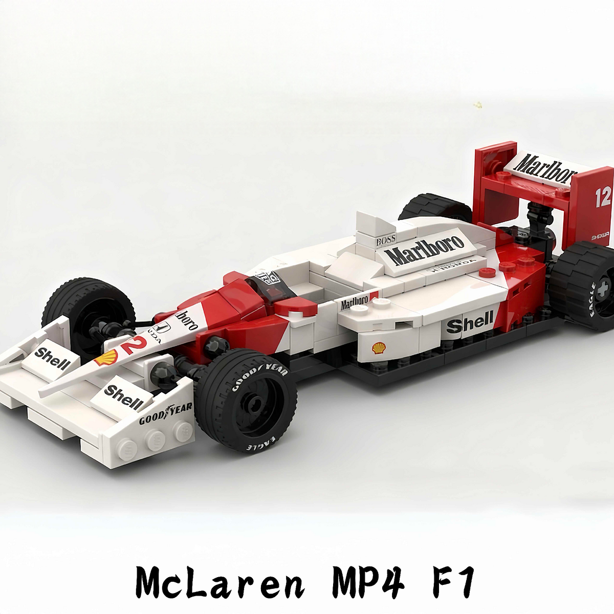 McLaren MP4 F1 Cars | Includes a complete set of stickers | 198PCS (MOC-59664)