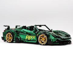 1:8 The Ultimate Ferrari F8XX Convertible, Mirror Venom Green Custom Edition (3781 PCS)