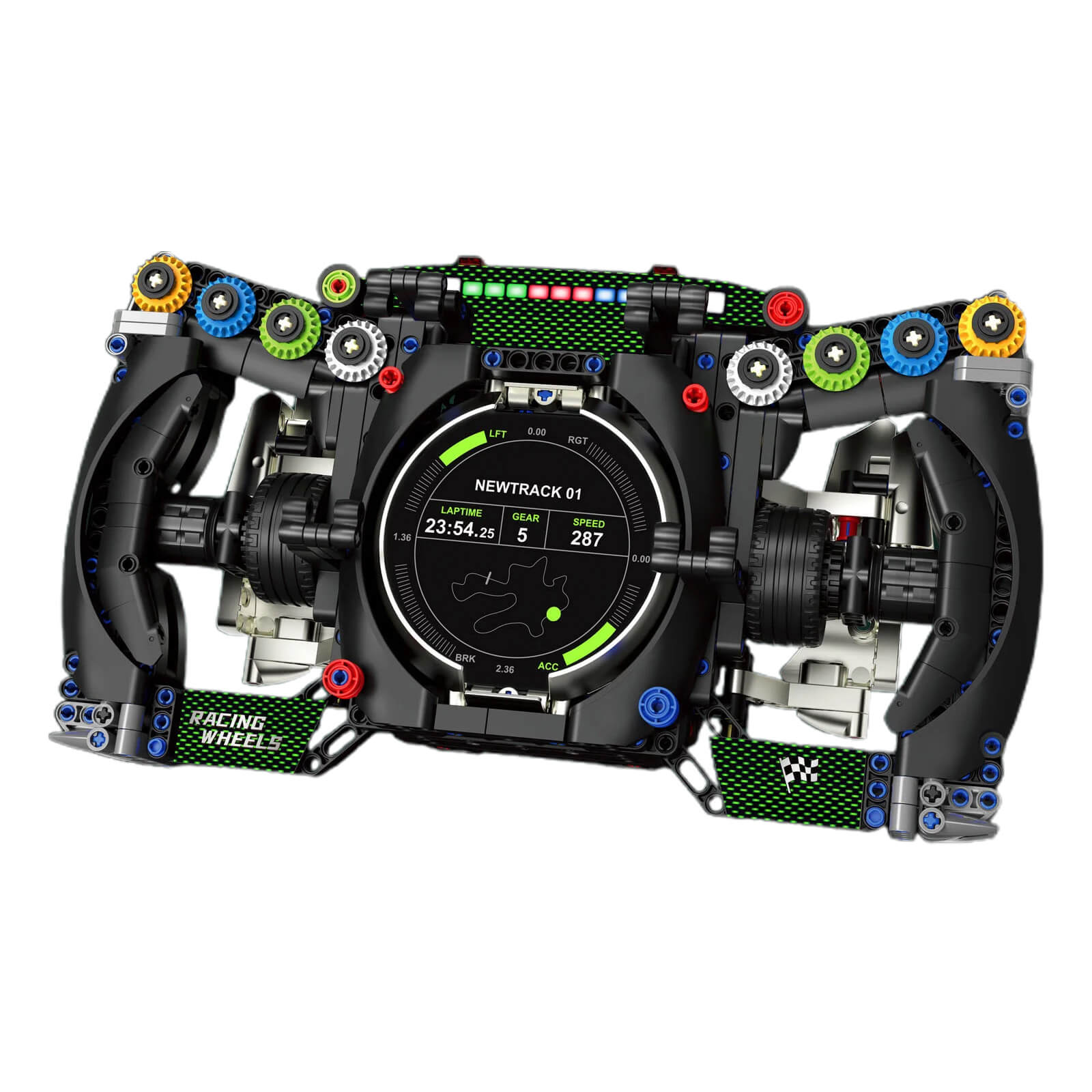 1:1 German Coupe Steering Wheel | Life-Size Performance Cockpit Replica | 1:1 Scale | 903 PCS - BAV BRICK