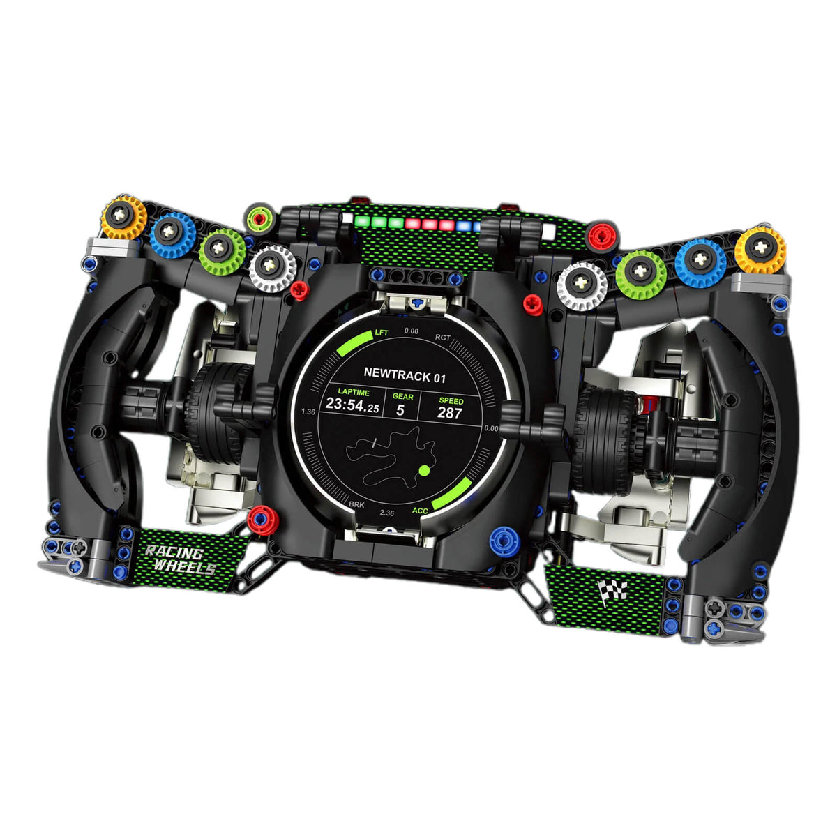 1:1 German Coupe Steering Wheel | Life-Size Performance Cockpit Replica | 1:1 Scale | 903 PCS - BAV BRICK