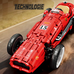 1953 Retro Formula 1 Racing Car F-500 Model Set (1809 PCS)