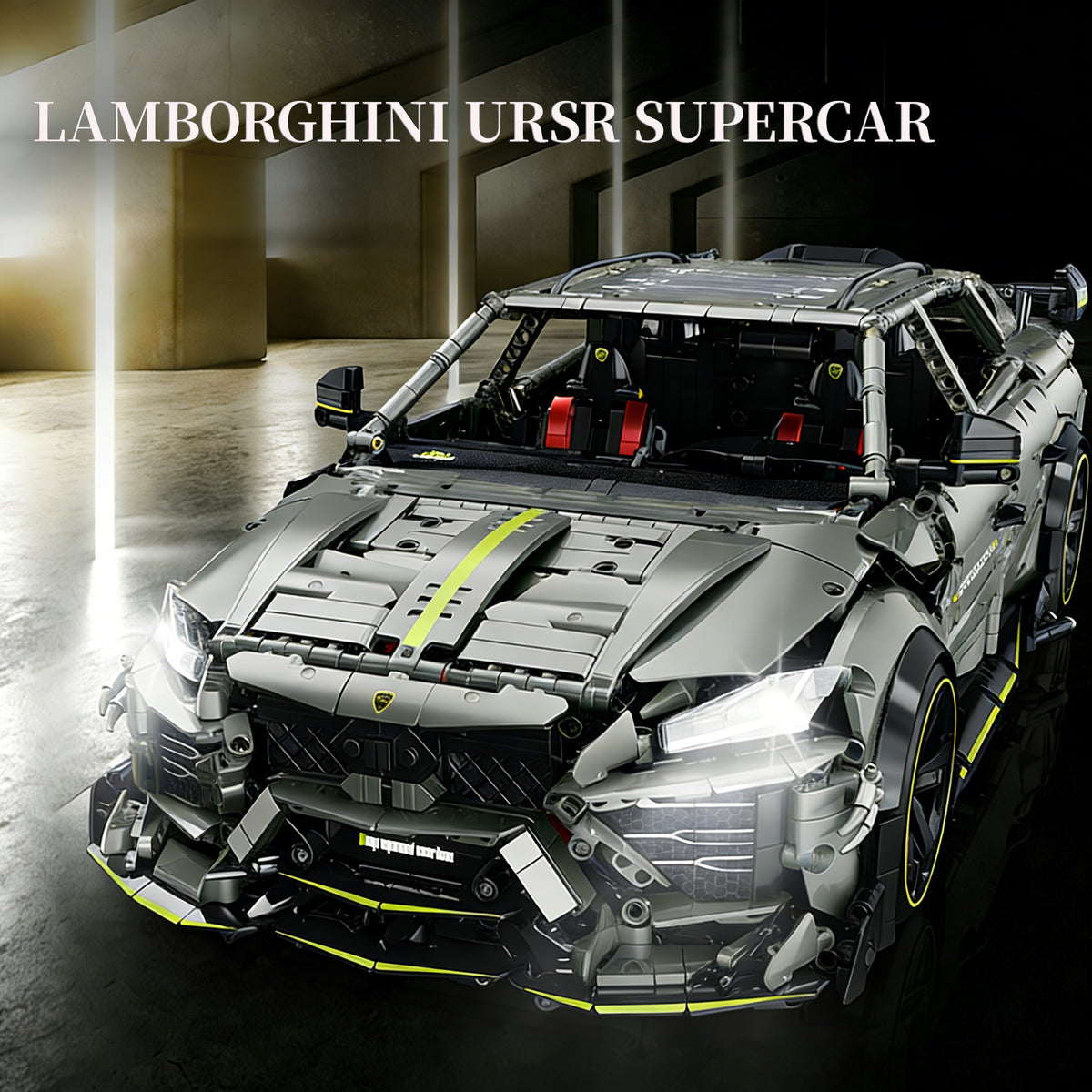 1:8 The Ultimate Lamborghini URUS | Remote Controlled | Grey Plating Limited Edition- 3223PCS
