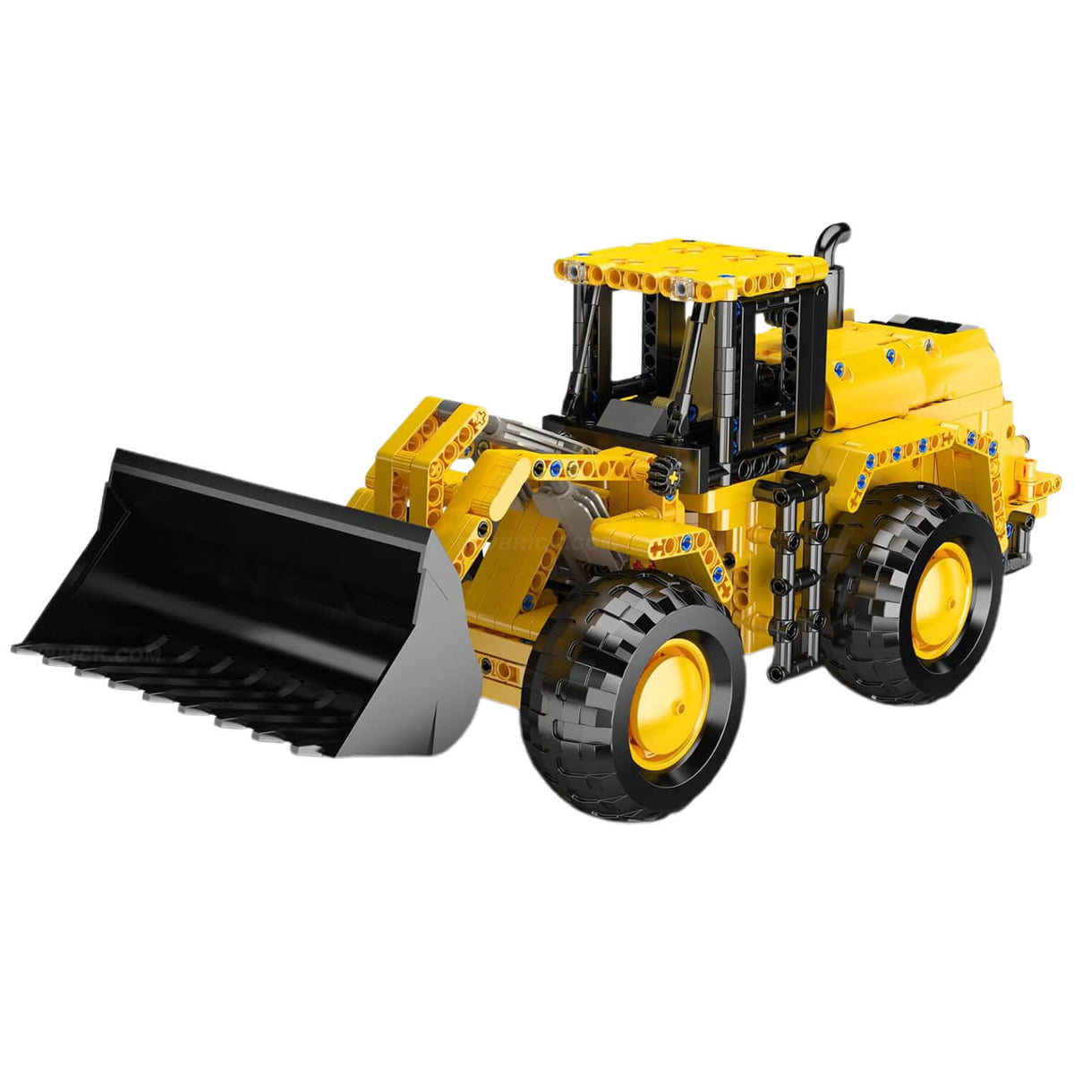 Bulldozer with Movable Front Loading Arm and Liftable Bucket | Heavy Construction Loader(910pcs)