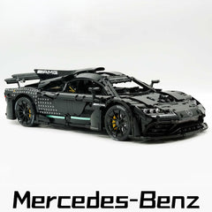 1: 8 Mercedes AMG ONE Pearlescent Black Limited Edition, Fully Detailed Simulation, The Ultimate Collectible (3295 Pcs)