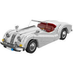 50s British Roadster Classic Open-Top Sports Car | 1:12 Scale | 1302 PCS - BAV BRICK