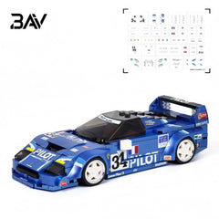 Ferrari F40 LBWK with Container Display Case | PILOT-Plated Blue Edition(394 PCS)