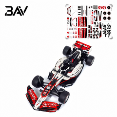 1:8 Haas VF-25 F1 Racing Set | Grand Prix Machine (2600+ PCS)