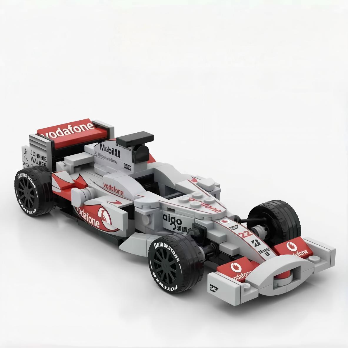 1:24 F1 McLaren MP4/23 | Includes a Complete Set of Stickers (213Pcs)