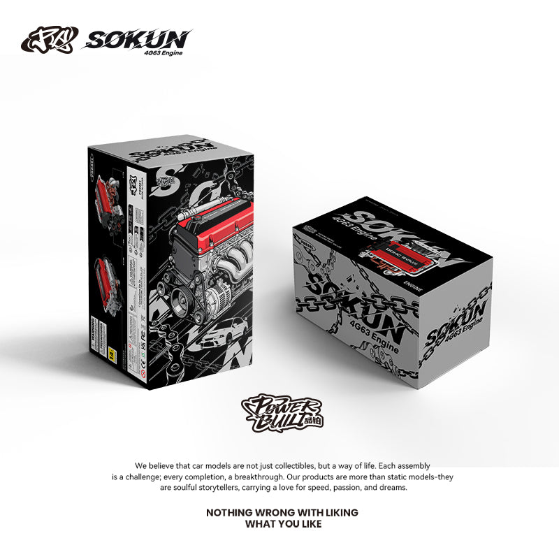 🏁 4G63T | L4 Japanese Engine | Turbocharged Performance Model | 917 PCS - BAV BRICK