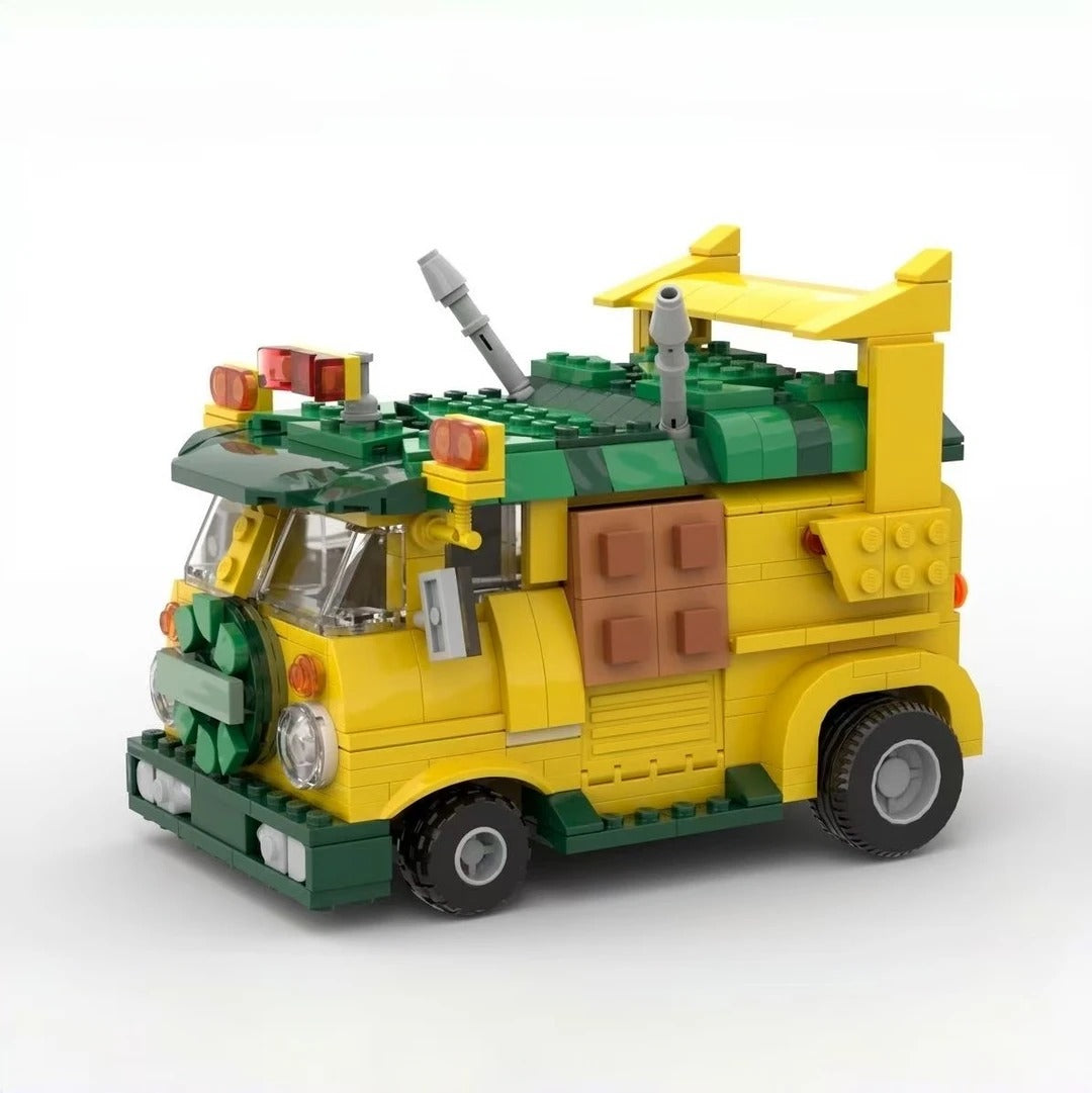 Turtle Van Party Wagon | MOC-125660 | 491PCS