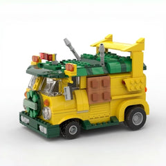 Turtle Van Party Wagon | MOC-125660 | 491PCS