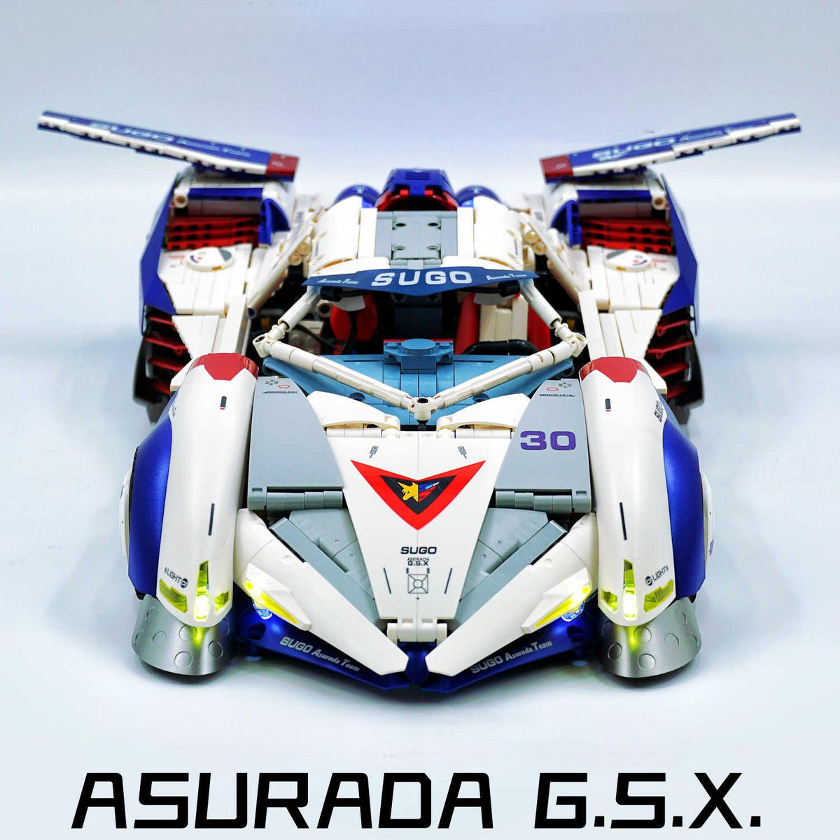 1: 8 ASURADA G.S.X High-intelligence Formula Supercar (3768 PCS)