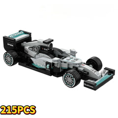 1:24 Mercedes-Benz W07 F1 Car | Includes a Complete Set of Stickers (215Pcs)