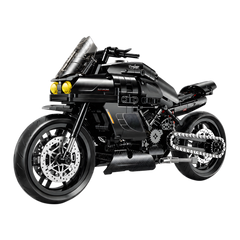 Black Night Racer | 1:8 Scale Motorcycle | 540 PCS