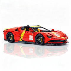 1:8 Ferrari SF90 Hypercar | Mechanical Linkage Version (3797 PCS) - BAV BRICK