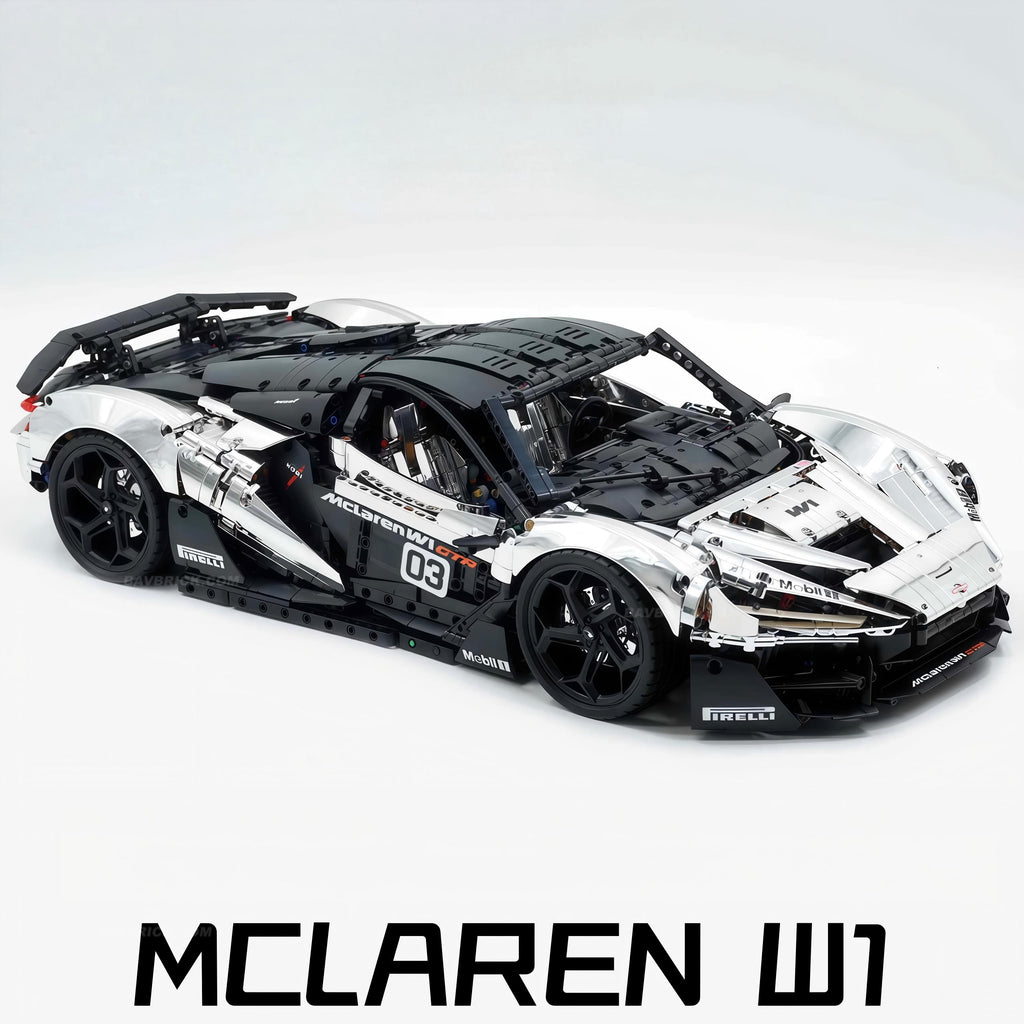 1:8 The Ultimate McLaren W1 | Chrome Plated Custom Edition