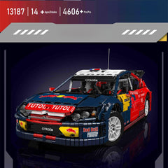 1:8 Citroën C4 WRC French Rally Car | 4606pcs