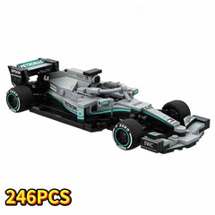 1:24 Mercedes-Benz W10 F1 Car | Includes a Complete Set of Stickers (246Pcs)