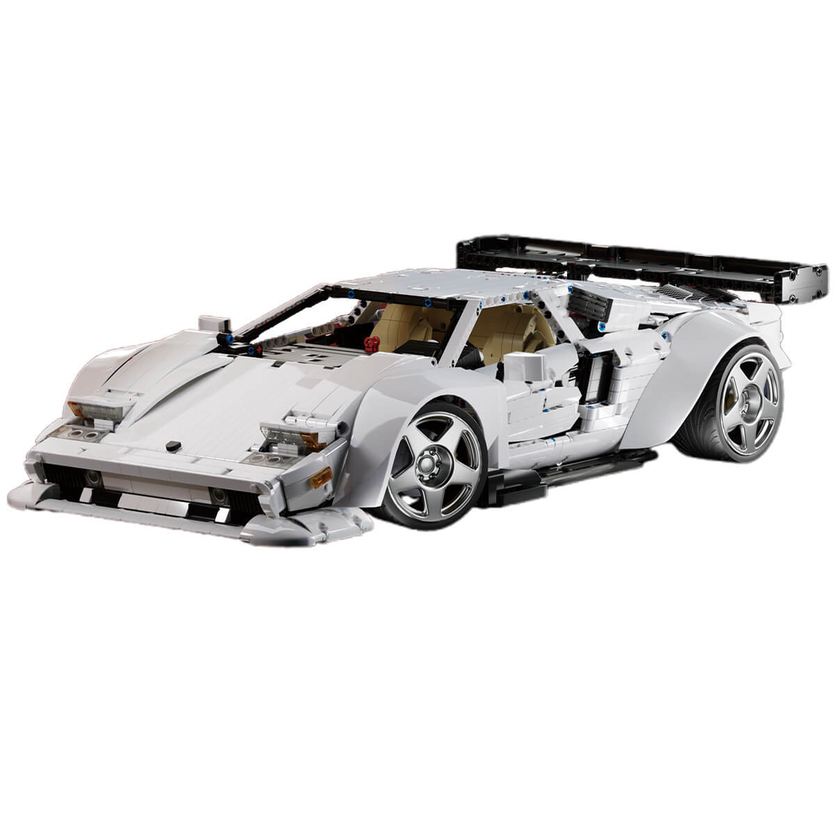 1:8 Widebody Classic Lamborghini Countach 5000 – Pearlescent White Edition (4301 PCS)