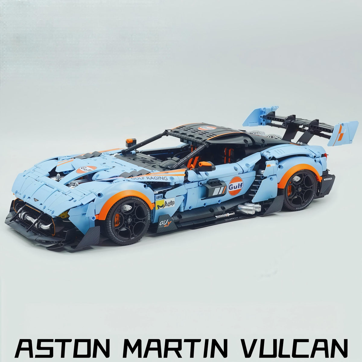 1:8 Aston Martin Vulcan | Gulf Blue Custom Edition | 3794+ PCS