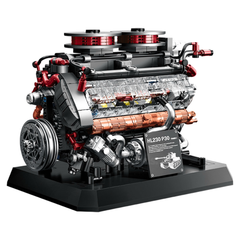Heavy Tank V12 Engine |  Historic Military Engine Model | 1238 PCS - BAV BRICK