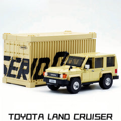 Toyota Land Cruiser | Officially Licensed Off-Road Legend | Container Display Case (536 PCS)