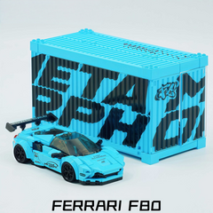 Blue Ferrari F80 Widebody Edition | Exclusive Display Box Edition (362 PCS)