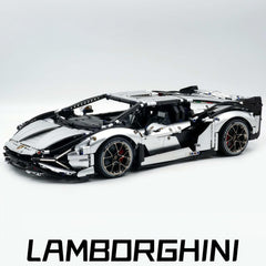 1: 8 Lamborghini Sian Matte Silver Special Edition (3696 PCS)