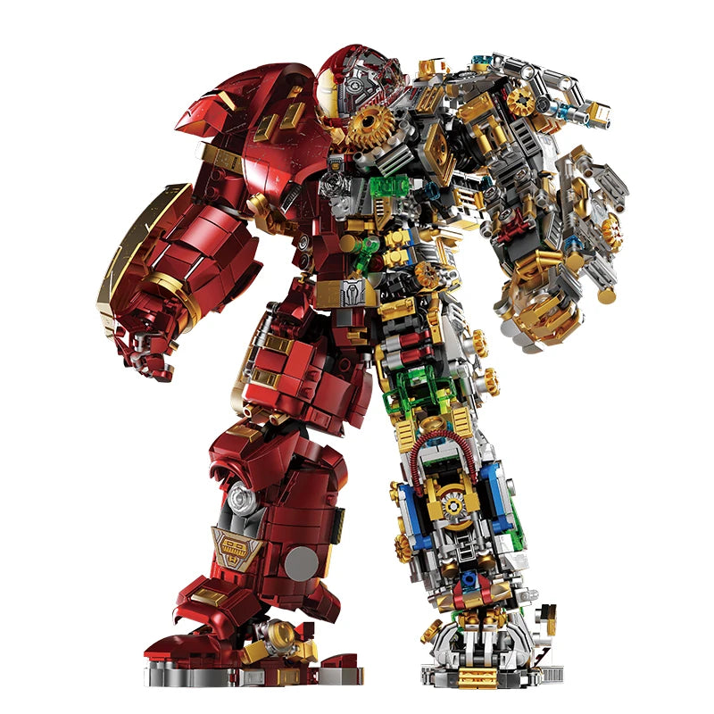 Heavy Armor Mech | Gold Edition Battle Frame | DIY Assembly Model (2700+ PCS)