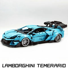 1:8 Lamborghini Temerario | Full-Function RC Hypercar | UV Sky Blue Custom Edition (3601 PCS)