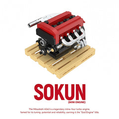 Mitsubishi EVO 4G63 Engine | Home Decor (216PCS)