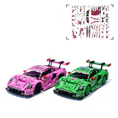 Porsche 911 GT3 R "REXY" AO Racing Car | Green & Pink Edition (1313 PCS)