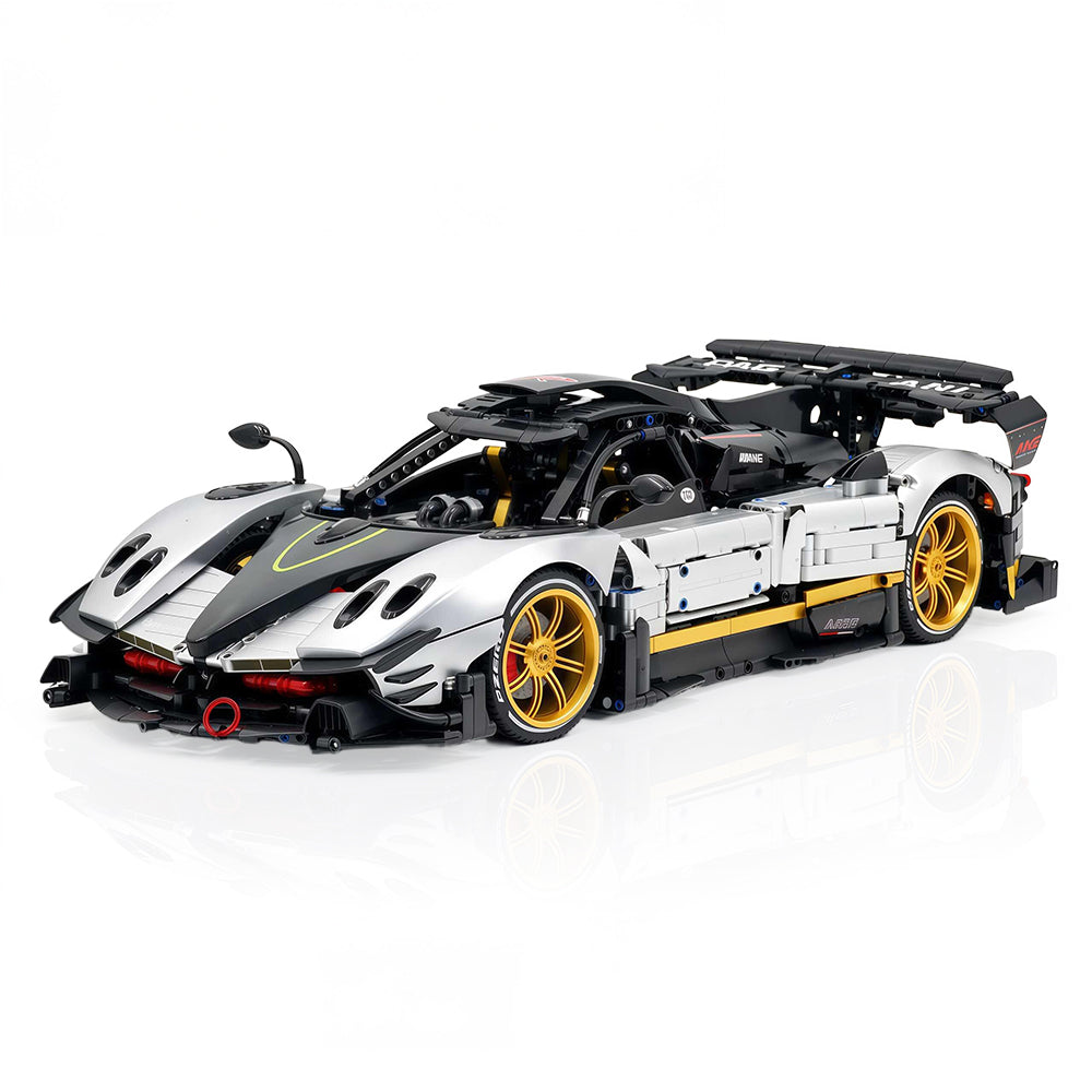 1:8 Pagani Zonda R | Sliver Paint Italian Hypercar (3300+ PCS)